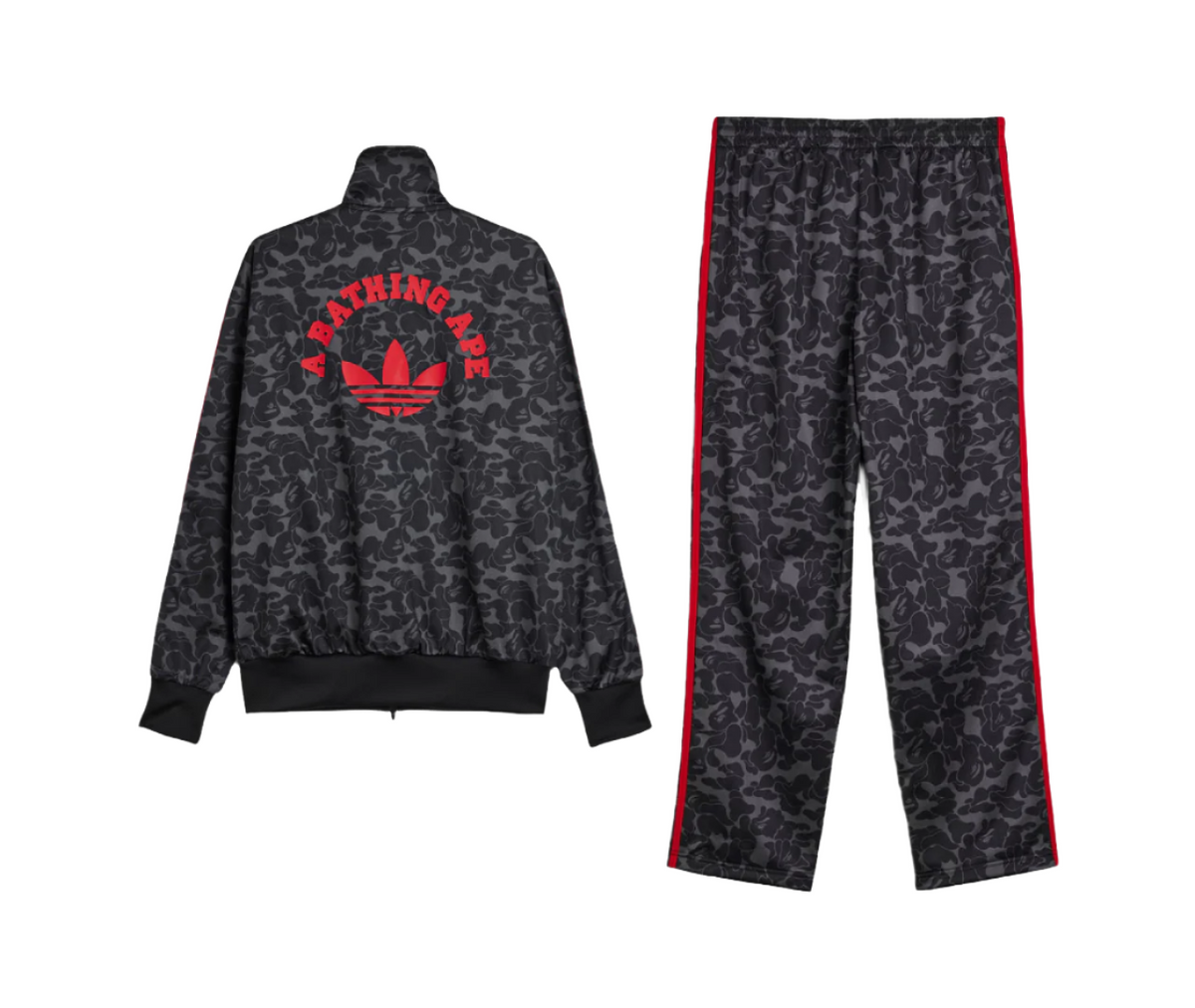 adidas BAPE FIREBIRD TRACK TOP AOP ブラック BAPE X ADIDAS - FIREBIRD TRACK TOP – eu.bape.com