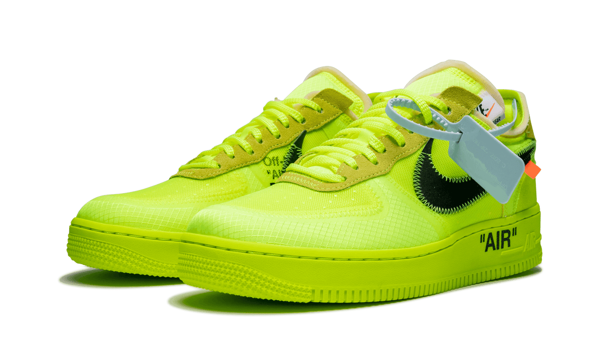 Nike x Off White AF1 Volt STVTEMENT