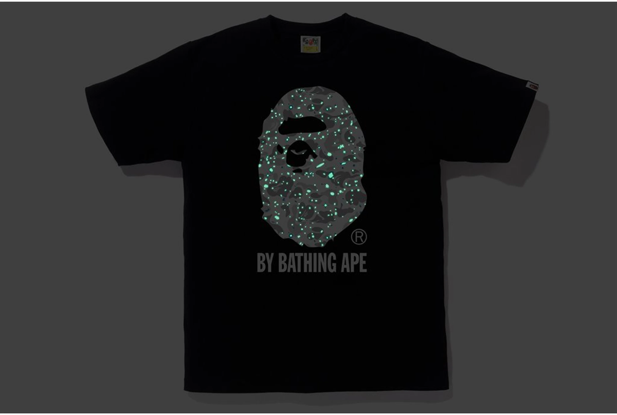 Bape Space Camo By Bathing Ape Tee Black STVTEMENT