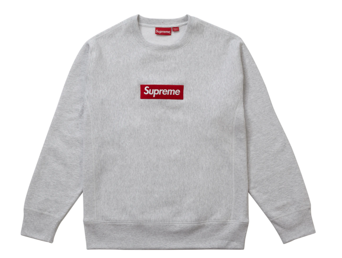 Grey 2024 supreme sweatshirt