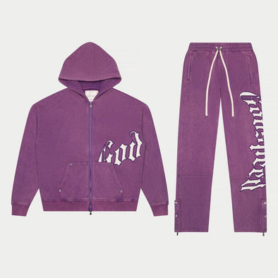 Godspeed "OG Logo" Sweatsuit Set Plum