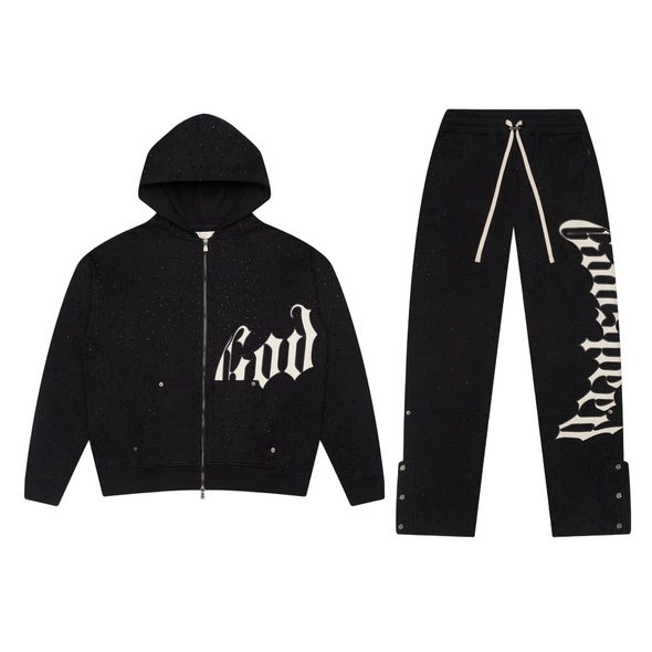 Godspeed "OG Logo VVS" Sweatsuit V2 Black/White