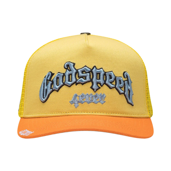 Godspeed "Forever" Trucker Hat Yellow/Orange