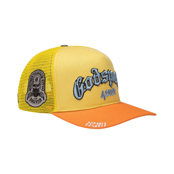Godspeed "Forever" Trucker Hat Yellow/Orange