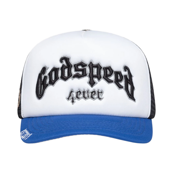 Godspeed "Forever" Trucker Hat Black/Royal