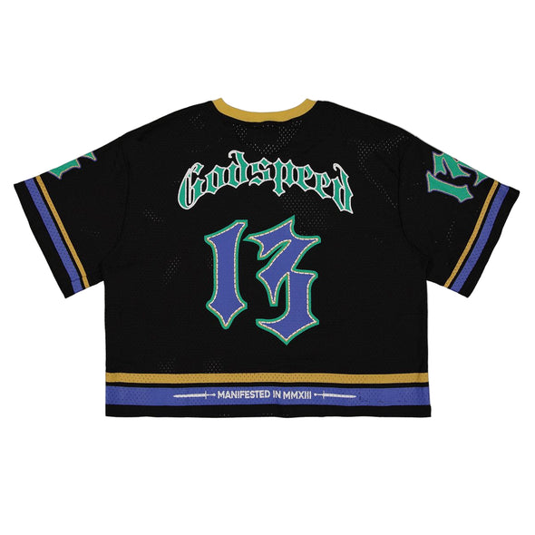 Godspeed "First Down" Jersey Black/Yellow/Blue
