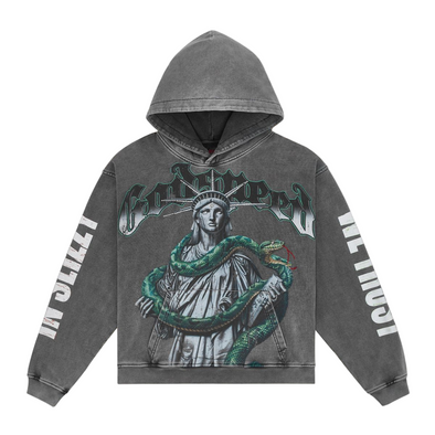 Godspeed "Top 5 Slizzy VVS" Hoodie Grey Wash