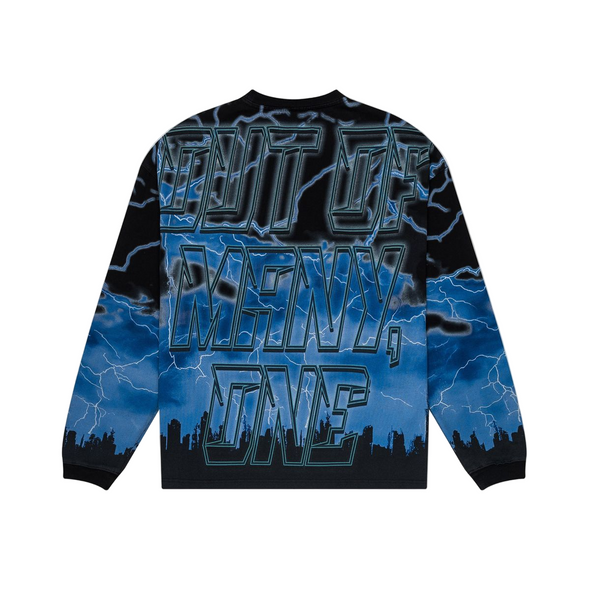 Godspeed "Voltage" L/S Tee  Black/Blue