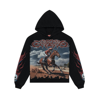 Godspeed "Thoroughbred" Hoodie Black Wash