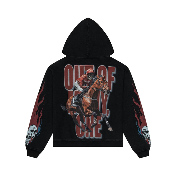 Godspeed "Thoroughbred" Hoodie Black Wash