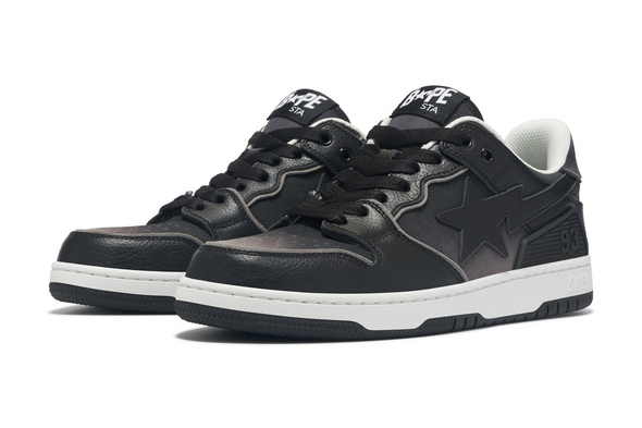 A Bathing Ape SK8 Sta #4 "Black"