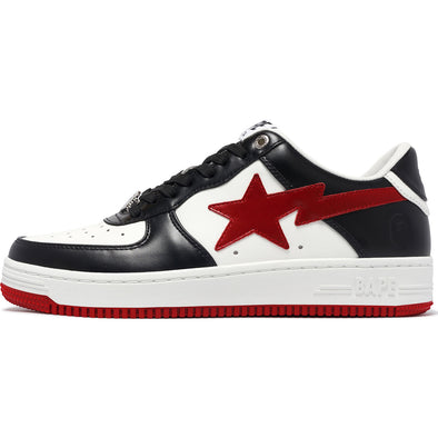 A Bathing Ape Bape Sta "#3 M2 Black White Red"