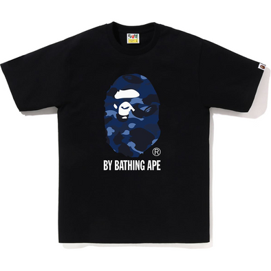 BAPE Color Camo "By Bathing Ape" Tee Black/Navy