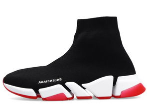 Balenciaga Speed Knit 2.0 Black/Red (Worn)