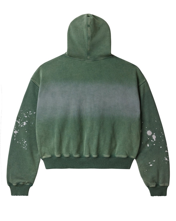 Vale Forever "Pine Paint" Zip Up Green