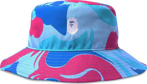 BAPE "Marble Camo" Bucket Hat Blue