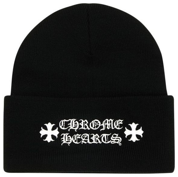 Chrome Hearts "Logo" Beanie Black