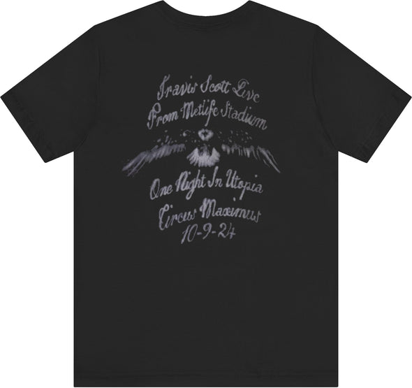 Travis Scott "Metlife Liberty" Tee Black