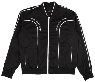 Amiri "Western" Track Jacket Black