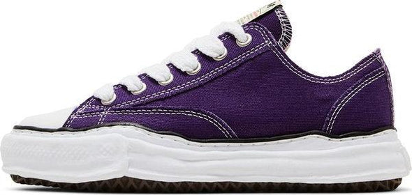 Maison Mihara Yasuhiro "Peterson OG Sole Canvas Low" Purple