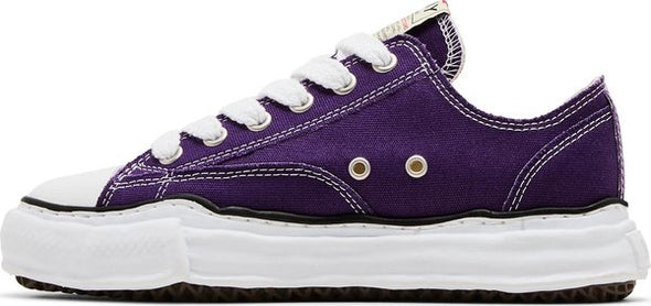 Maison Mihara Yasuhiro "Peterson OG Sole Canvas Low" Purple