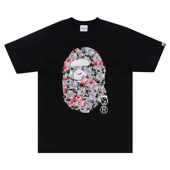 BAPE x Tamagotchi "Ape Head" Tee Black/Multi