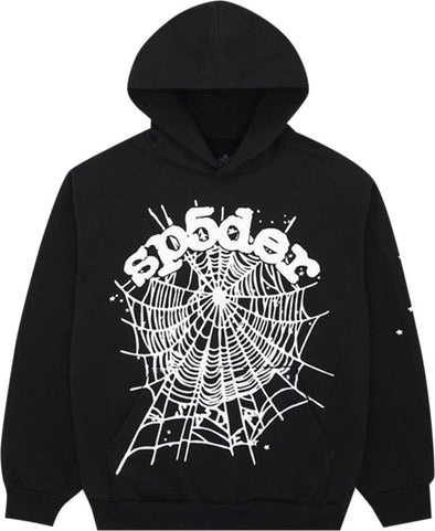 Sp5der "OG Web" Hoodie Black