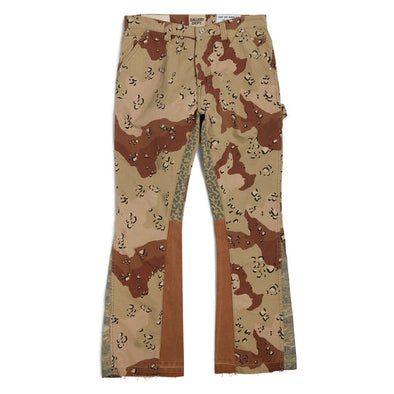 Gallery Dept. "Chocolate Chip" Carpenter Flare Pants