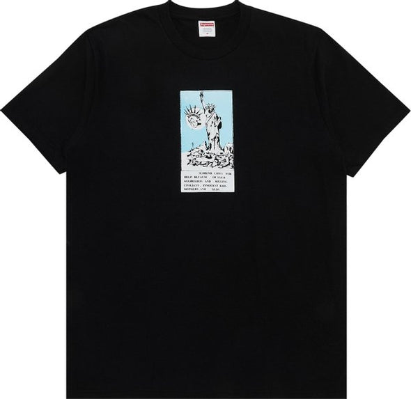 Supreme "Liberty" Tee Black