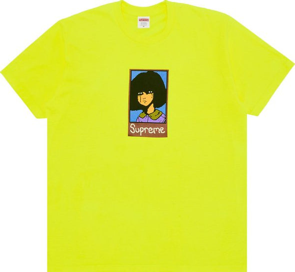 Supreme "Emo" Tee Fluorescent Yellow