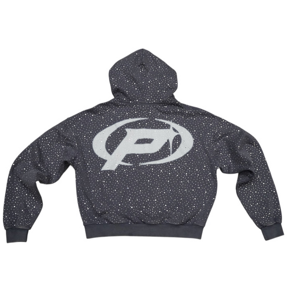 Prestige "Diamond" Zip Up hoodie Blue