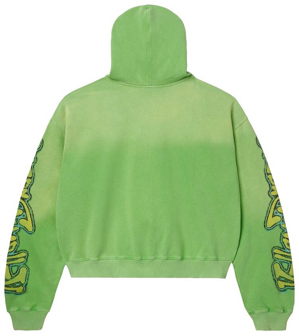 Vale Forever "Taz" Zip up Hoodie Green