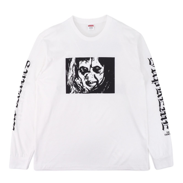 Supreme x The Exorcist "Mother" L/S Tee White