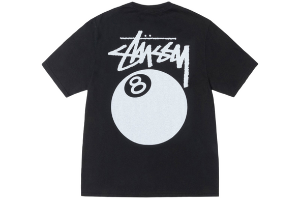 Stussy "8 Ball" Tee Black