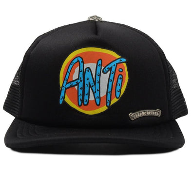 Chrome Hearts x Matty Boy "ANTI" Trucker Hat Black