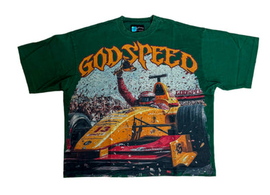 Godspeed "F1 Finishline" Tee Forrest