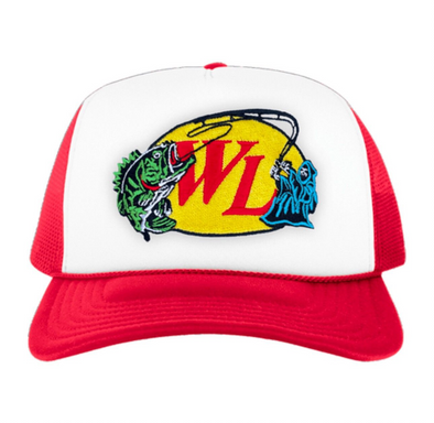 Warren Lotas "Reelin' Reaper" Trucker Hat Red