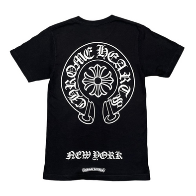 Chrome Hearts "New York Horseshoe" Tee Black