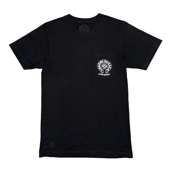 Chrome Hearts "New York Horseshoe" Tee Black