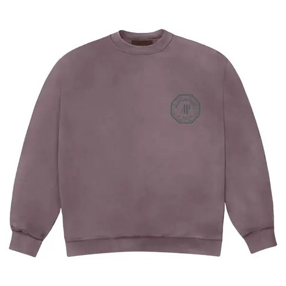Travis Scott CJ x Audemars Piguet "Logo II" Crewneck Purple