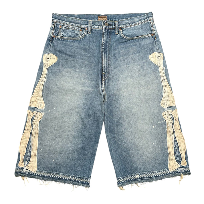 34インチ KAPITAL denim bone shorts 34インチ KAPITAL denim bone shorts