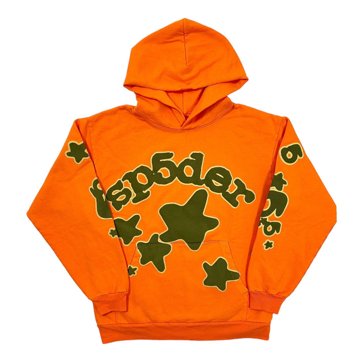 Sp5der Beluga Hoodie Orange – STVTEMENT