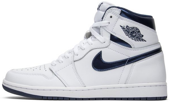 Jordan 1 Retro "Metallic Navy" (Worn)