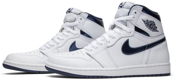 Jordan 1 Retro "Metallic Navy" (Worn)