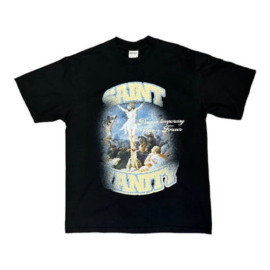 Saint Vanity "Blurry Cross" Tee Black