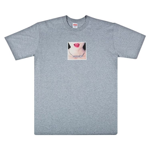 Supreme "Necklace" Tee Heather Grey (Worn)