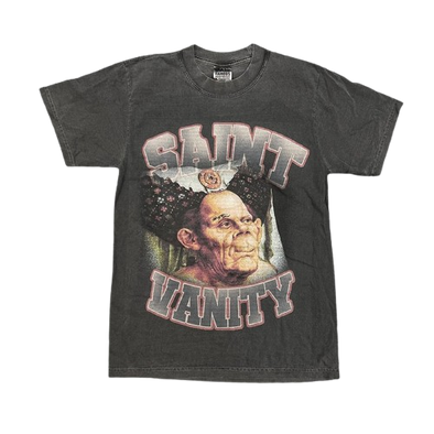 Saint Vanity "HOQ" Tee Faded Black