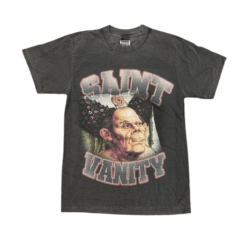 Saint Vanity "HOQ" Tee Faded Black