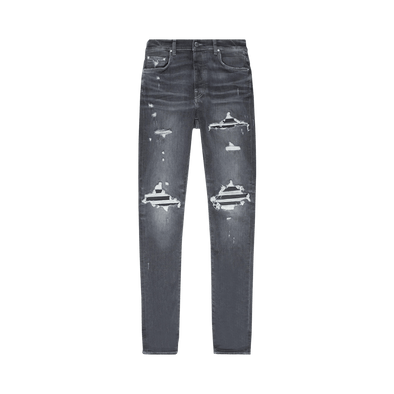 Amiri "MX1 - Leather" Jeans Grey