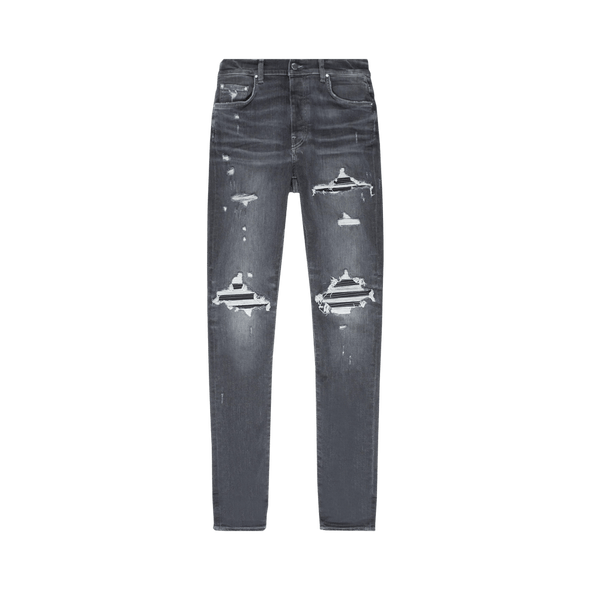Amiri "MX1 - Leather" Jeans Grey